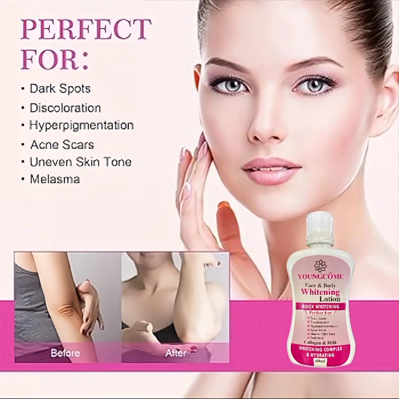 Face Body Whitening Lotion - Image 3