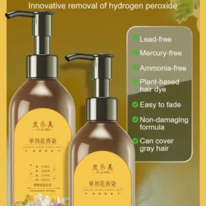 Japanese Long Lasting Natural Hair Dye Shampoo