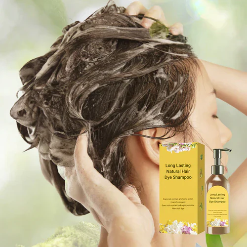 Japanese Long Lasting Natural Hair Dye Shampoo - Image 8