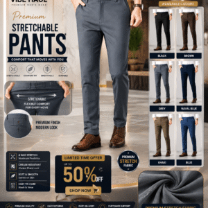 VIBE HAUL All-Day Comfort Straight Pants Premium