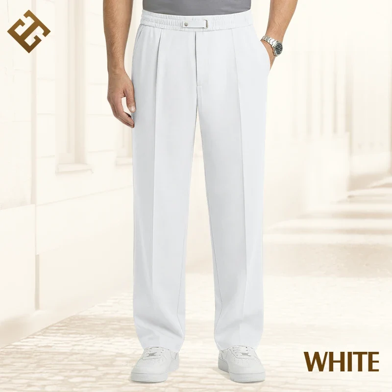 Flexible Straight Fit Smart Comfort Pants - Image 8