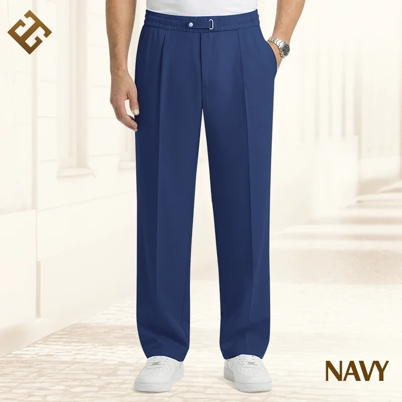Flexible Straight Fit Smart Comfort Pants - Image 2
