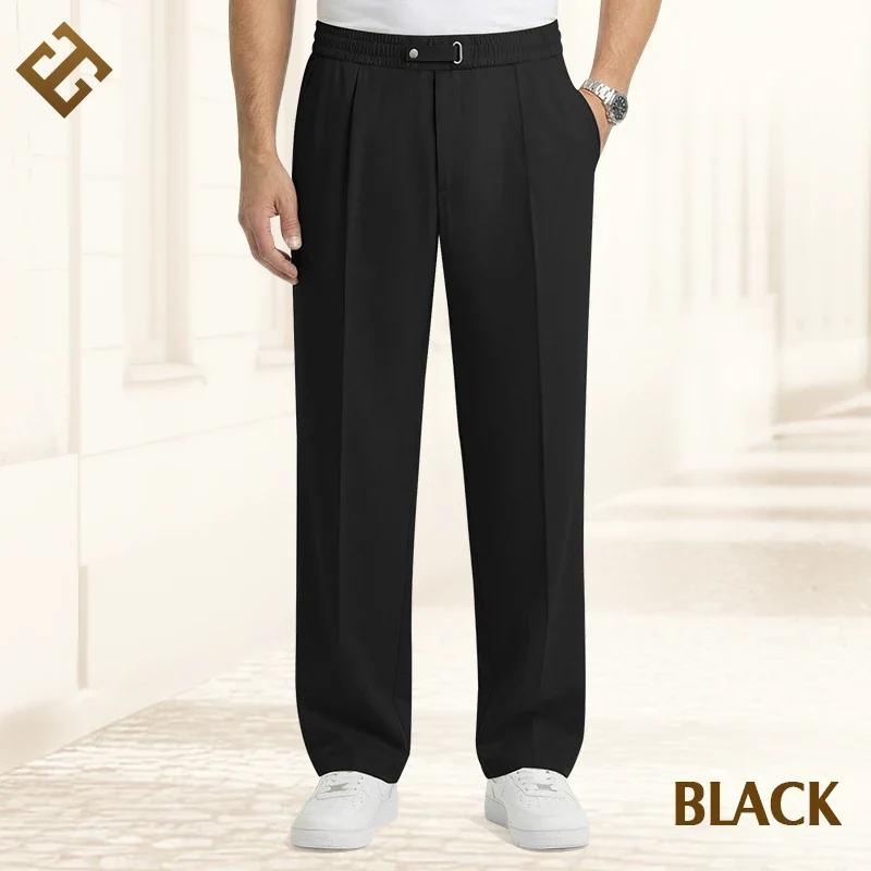 Flexible Straight Fit Smart Comfort Pants - Image 5