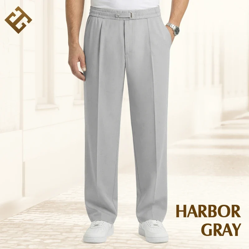 Flexible Straight Fit Smart Comfort Pants - Image 11